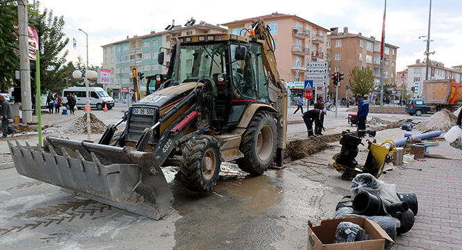 Ereğli'de Su Hatları Yenilendi
