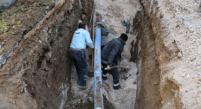 Ereğli'de Su Hatları Yenilendi