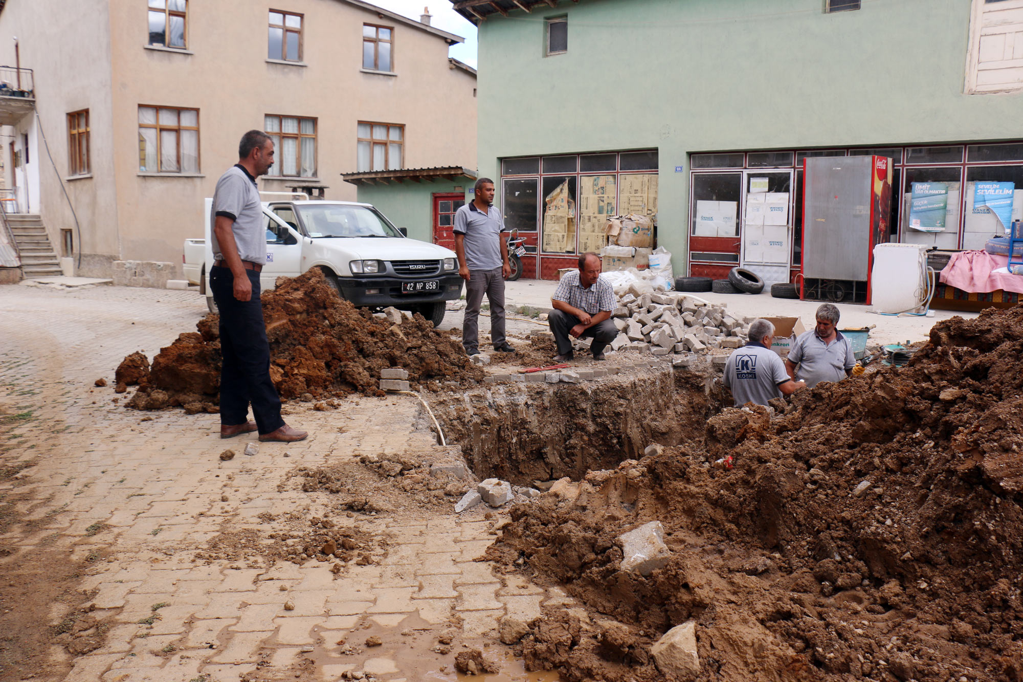 Hadim'de Su Şebekesi Islah Çalışmaları Tamamlandı