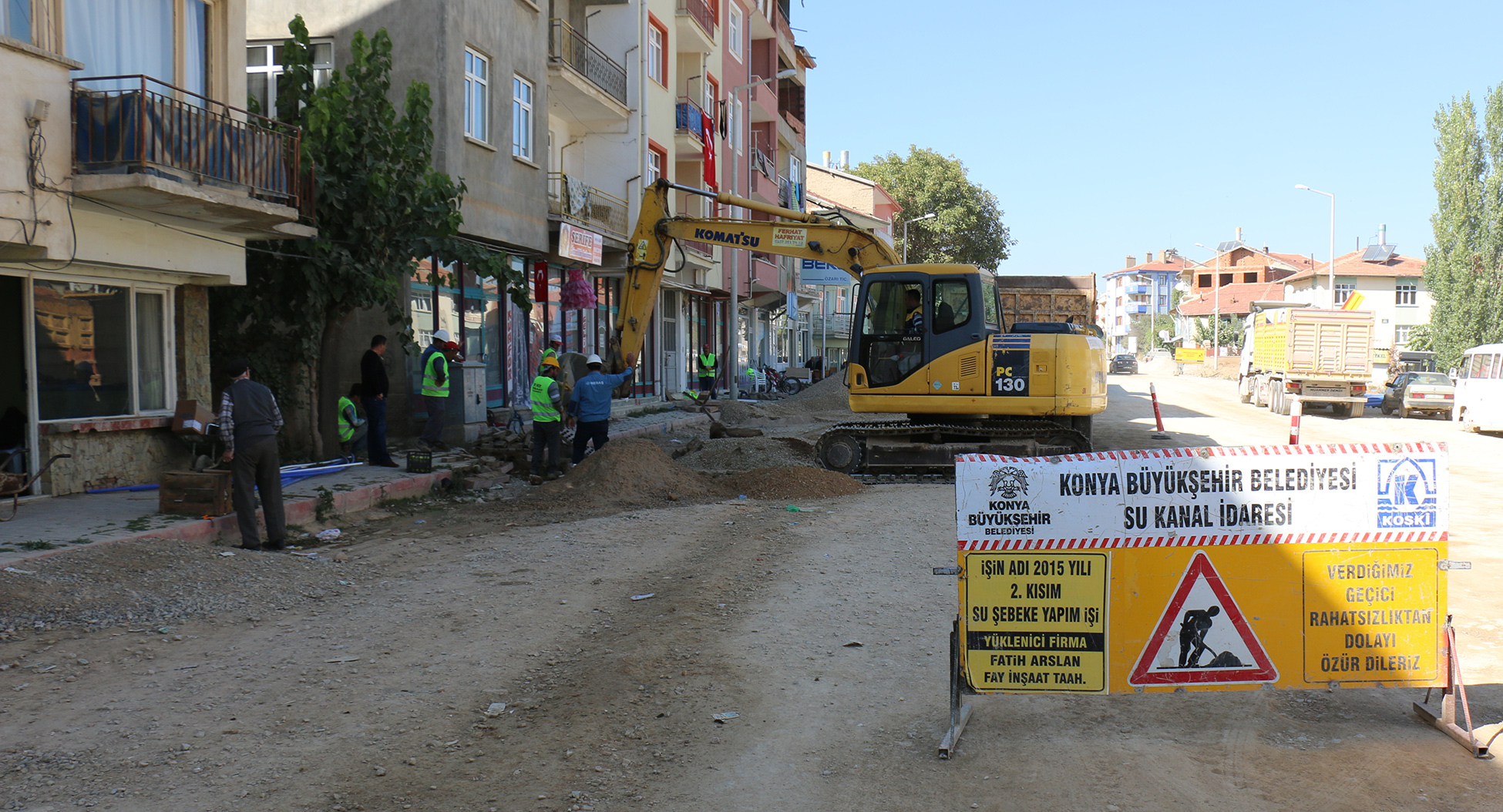 Doğanhisar ve Ilgın'ın Su Şebekesi Yenilendi