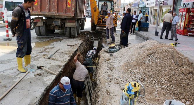 Seydişehir ve Hüyük'te İçme Suyu Hattı Yenilendi