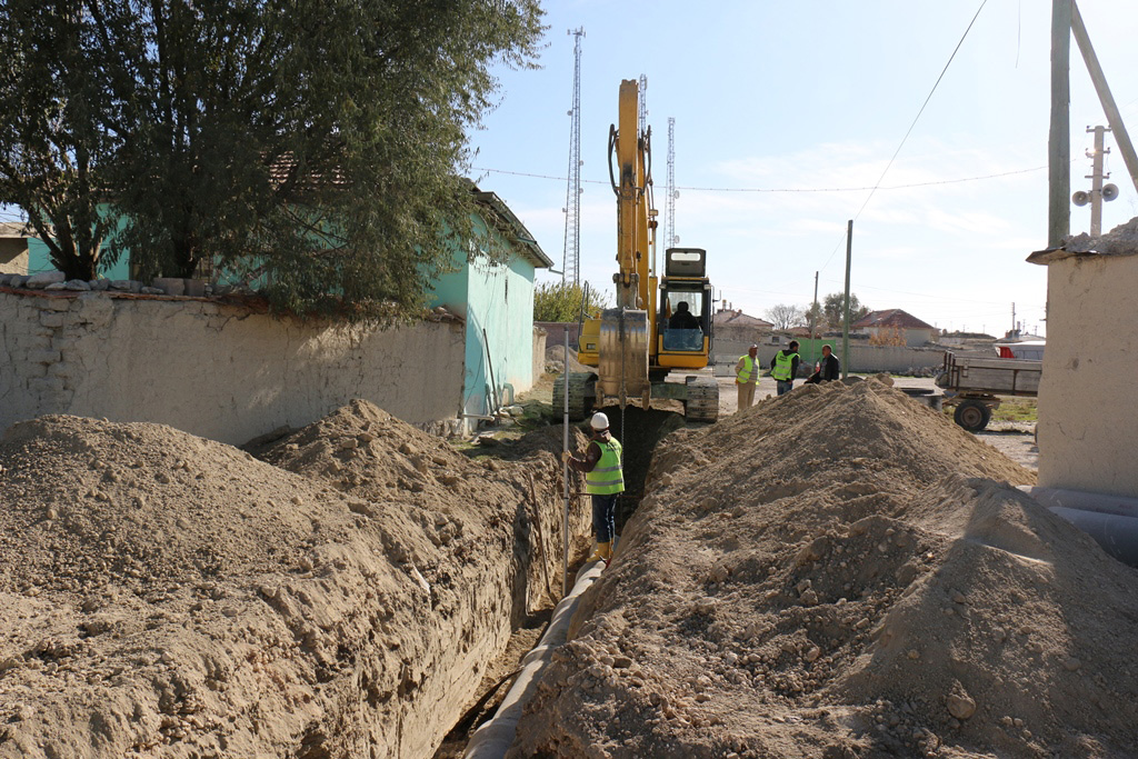 2014'te 507 Kilometre Su ve Kanalizasyon Hattı Yapıldı