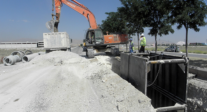 2014'te 507 Kilometre Su ve Kanalizasyon Hattı Yapıldı