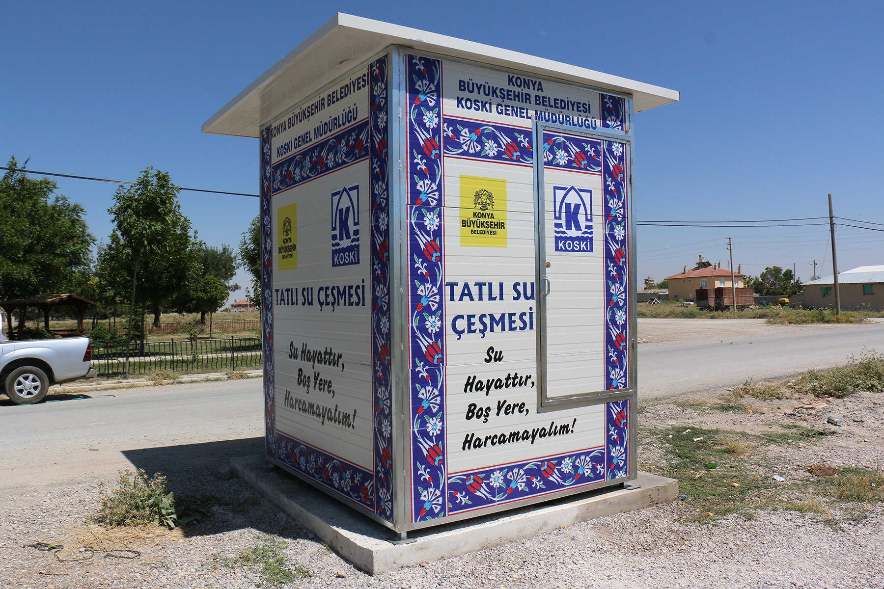 Mahallelere Kaynak Suyu Sebilleri Yapılıyor