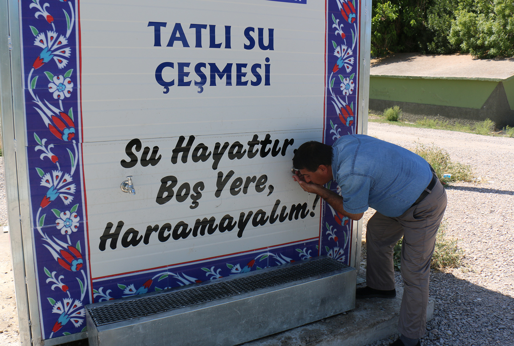 Mahallelere Kaynak Suyu Sebilleri Yapılıyor
