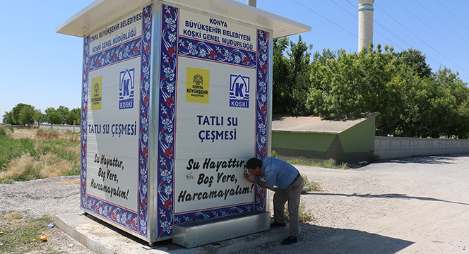 Mahallelere Kaynak Suyu Sebilleri Yapılıyor