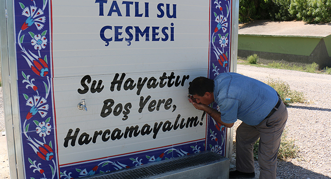 Mahallelere Kaynak Suyu Sebilleri Yapılıyor