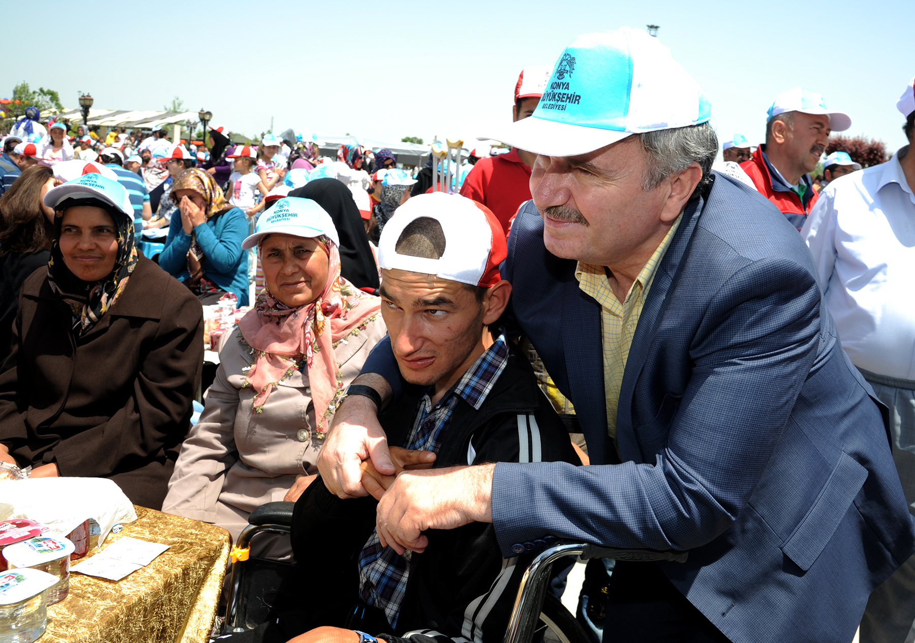 Başkan Akyürek, Engellilerle Piknikte Buluştu