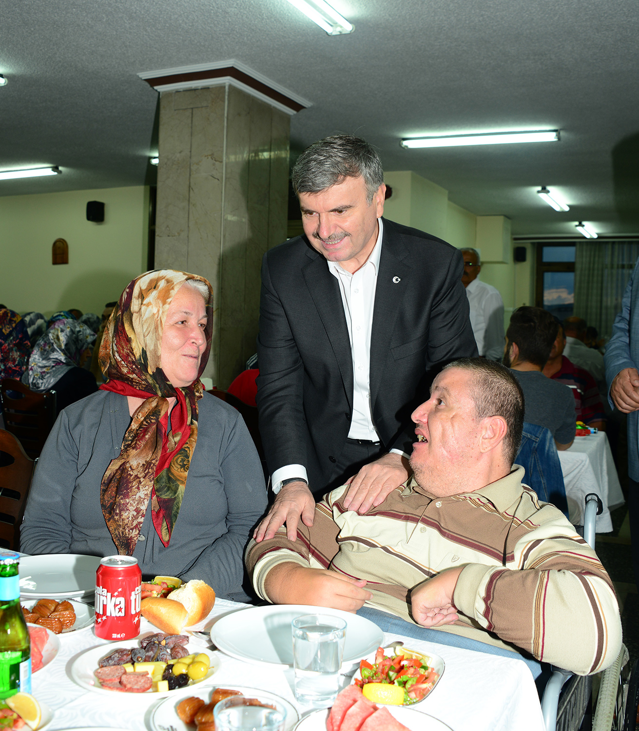 Başkan Akyürek Engellilerle İftarda Buluştu