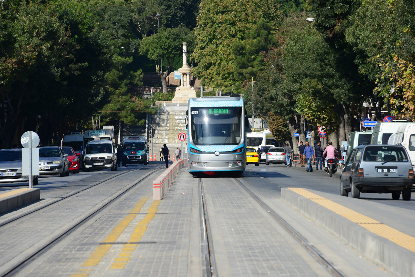 Alaaddin-Adliye Tramvay Hattı'nda Dünyanın En İleri Sistemi Uygulanıyor