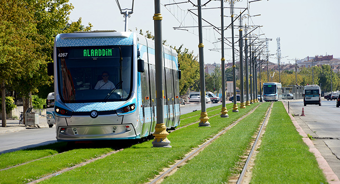 Alaaddin-Adliye Tramvay Hattı'nda Dünyanın En İleri Sistemi Uygulanıyor