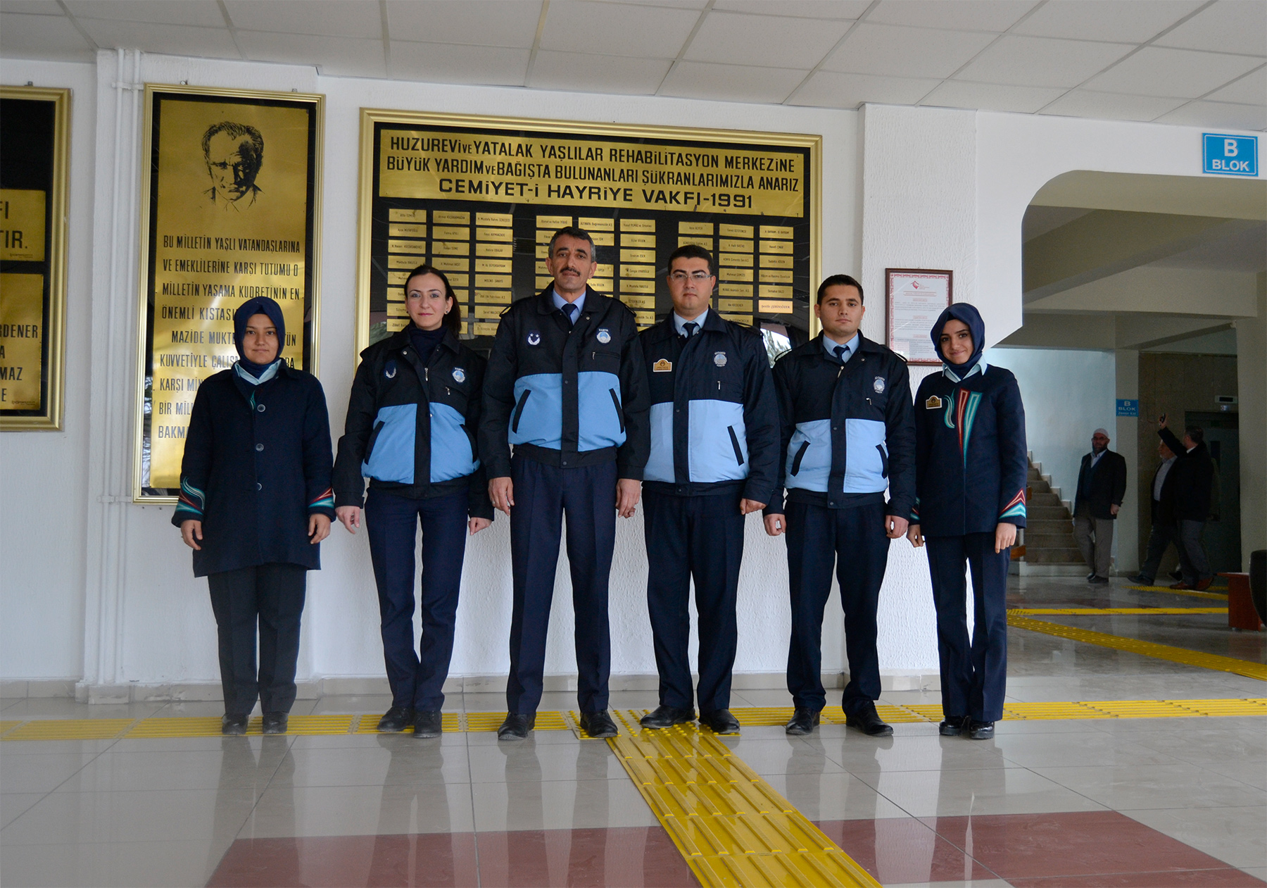 Zabıta'dan Huzurevi'ne Ziyaret