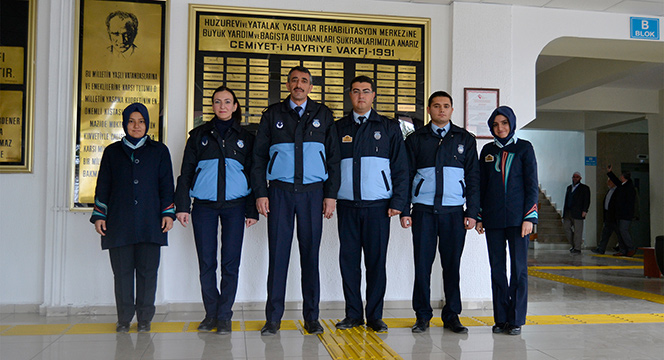 Zabıta'dan Huzurevi'ne Ziyaret