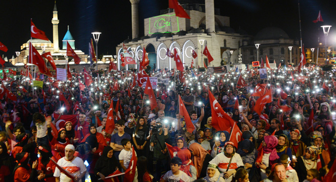 Milli İrade Nöbetlerine Muhteşem Final