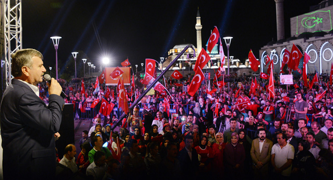Milli İrade Nöbetlerine Muhteşem Final