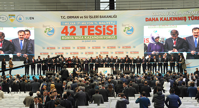 Başbakan Ahmet Davutoğlu: Konya'nın Taşına Toprağına Aşığız