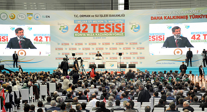 Başbakan Ahmet Davutoğlu: Konya'nın Taşına Toprağına Aşığız