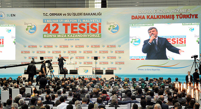 Başbakan Ahmet Davutoğlu: Konya'nın Taşına Toprağına Aşığız