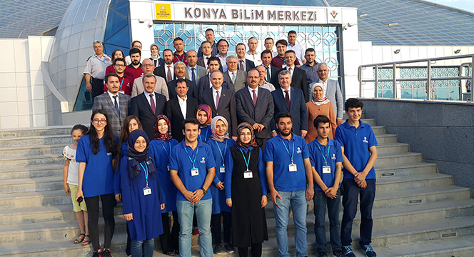 Bilim Sanayi ve Teknoloji Bakanı Faruk Özlü Konya'da