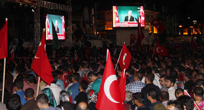 Konya Demokrasiye Sahip Çıkıyor