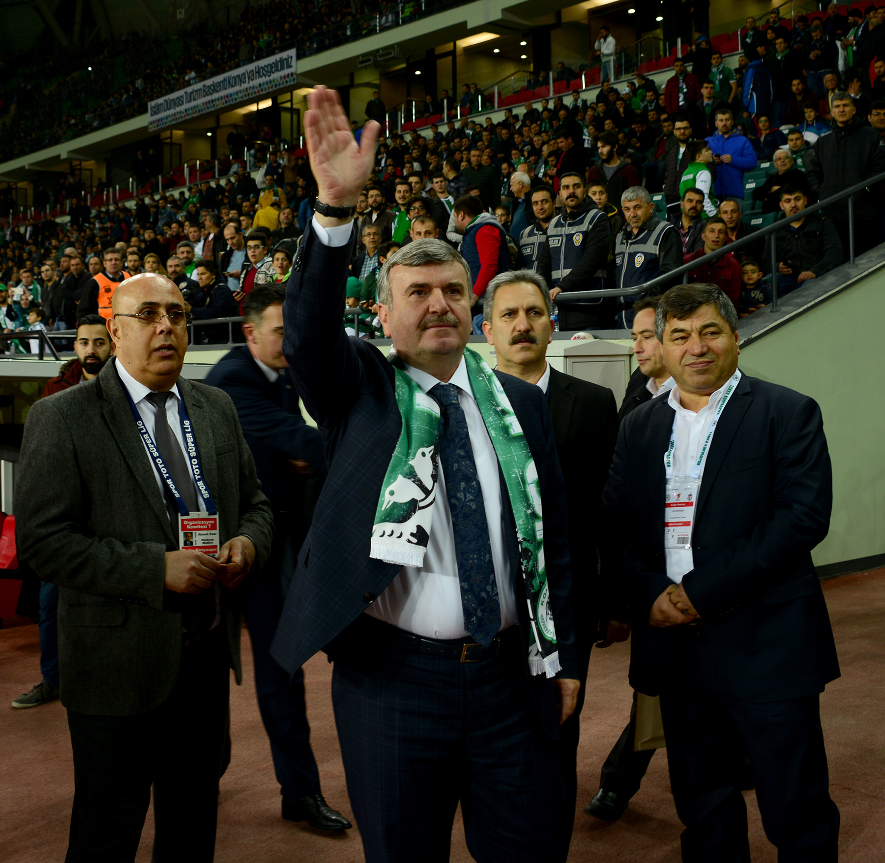 Başkan Akyürek Konyaspor'a Avrupa Kupalarında Başarılar Diledi