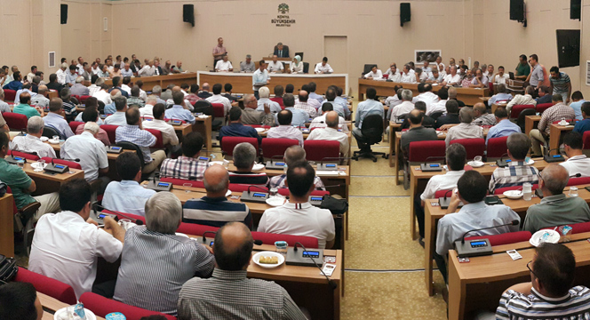 Büyükşehir Meclisi Darbe Girişimini Kınadı