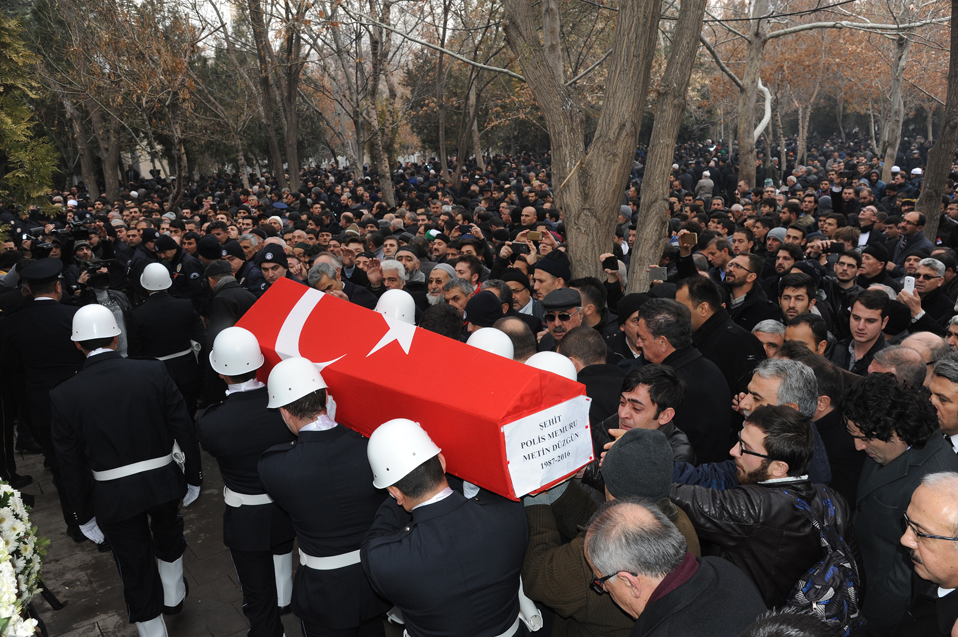 Konya Şehitlerini Ebediyete Uğurladı