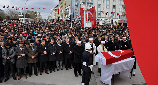 Konya Şehitlerini Ebediyete Uğurladı