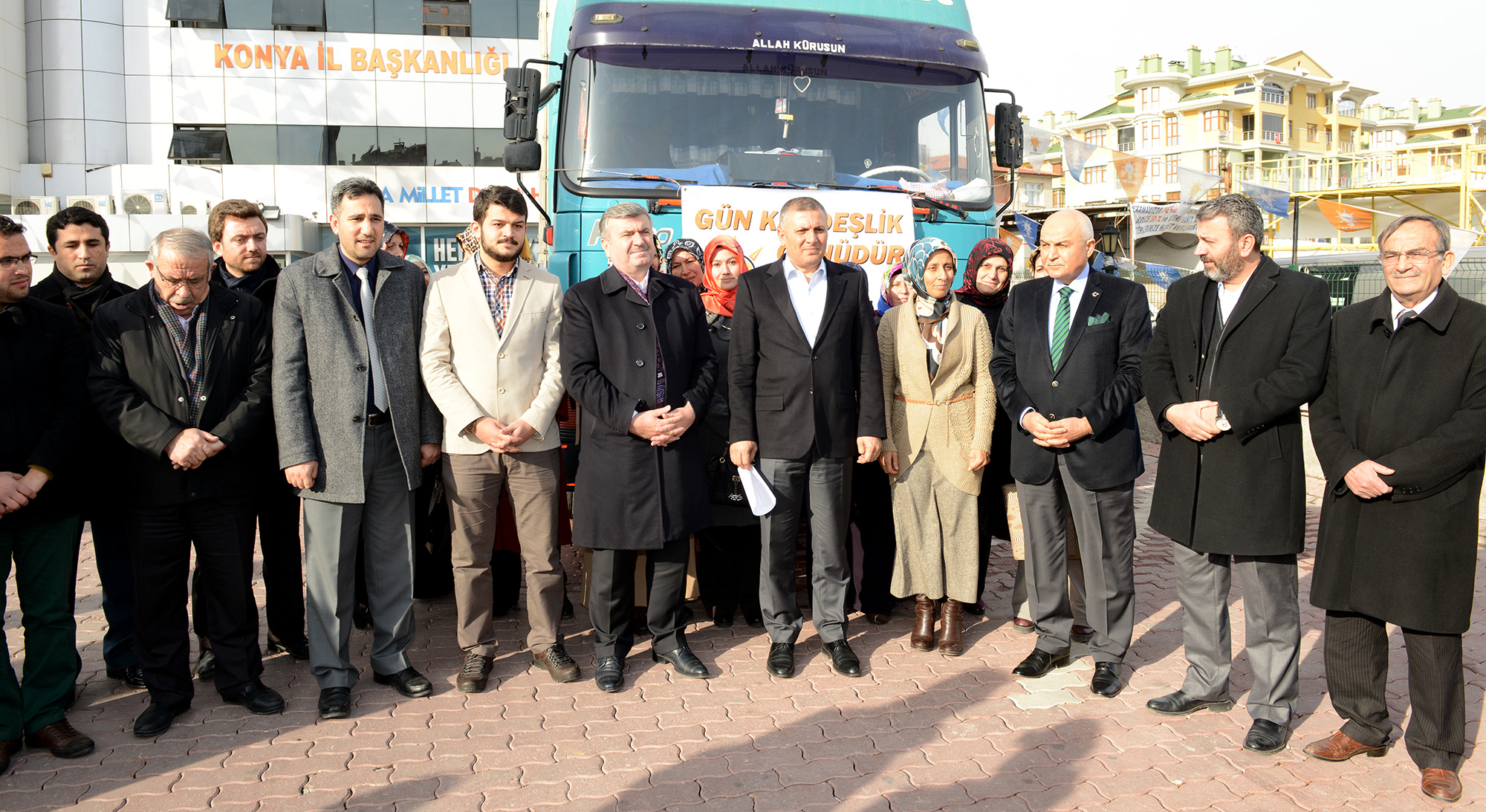 Konya'dan Diyarbakır'a Kardeşlik Köprüsü