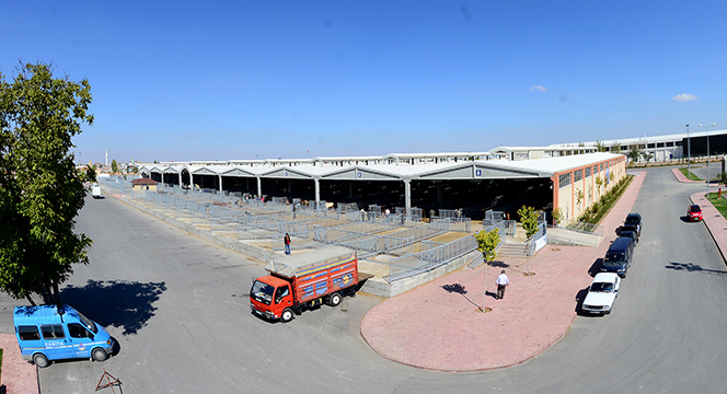 Modern Hayvan Pazarı ve Saman Borsası İlgi Görüyor
