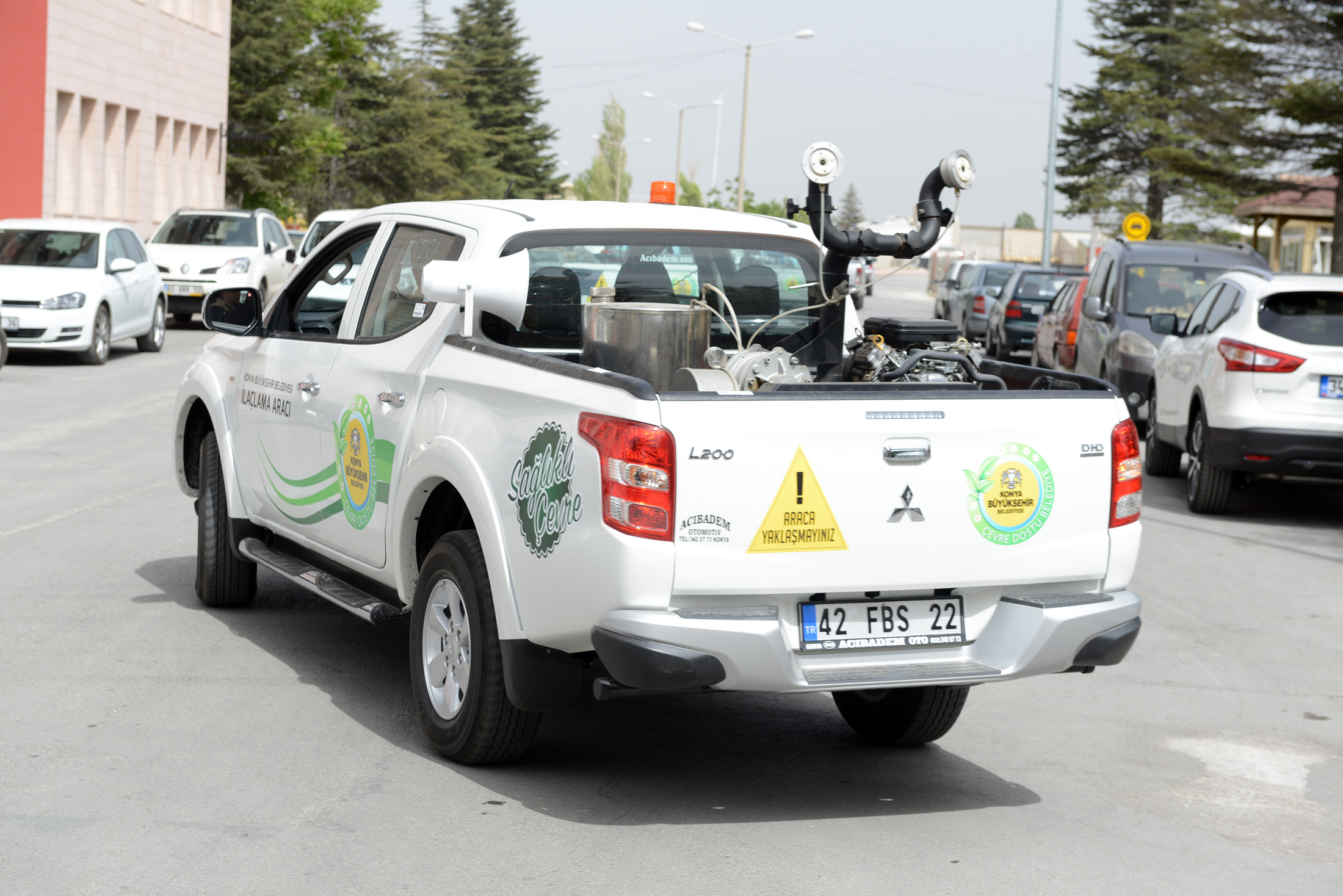 Büyükşehir İlaçlama Sezonunu Başlattı
