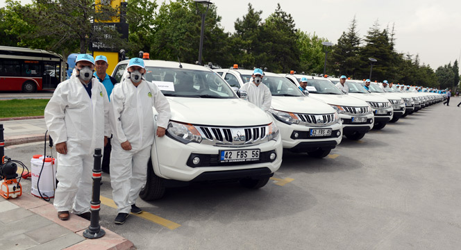 Büyükşehir İlaçlama Sezonunu Başlattı