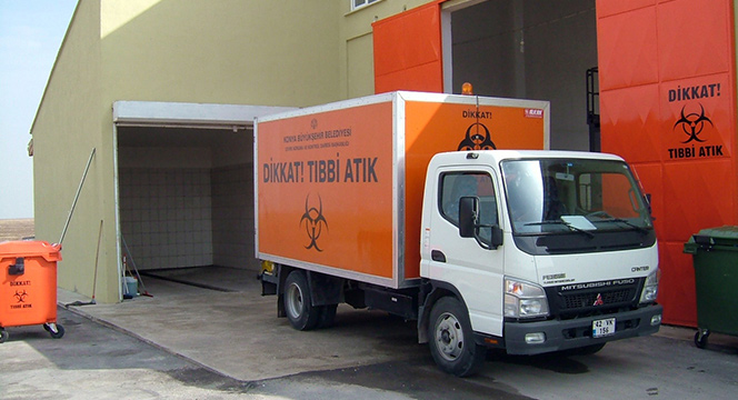 Günlük 6 Ton Tıbbi Atık Bertaraf Ediliyor