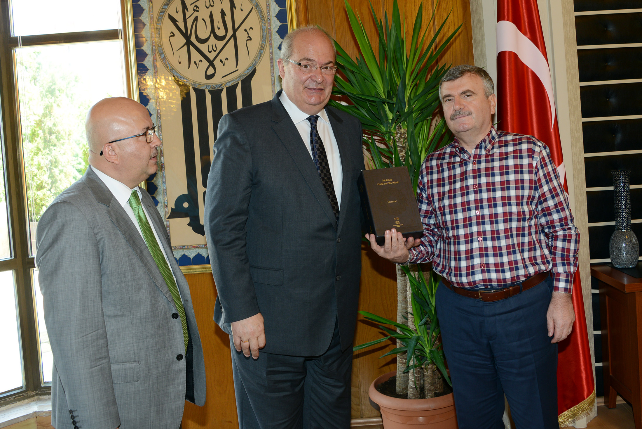 Afyon ve Hamm Belediye Başkanları Büyükşehir'de