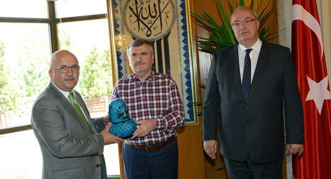 Afyon ve Hamm Belediye Başkanları Büyükşehir'de