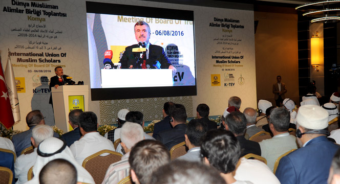 İslam Dünyası Alimleri Konya'da Buluştu