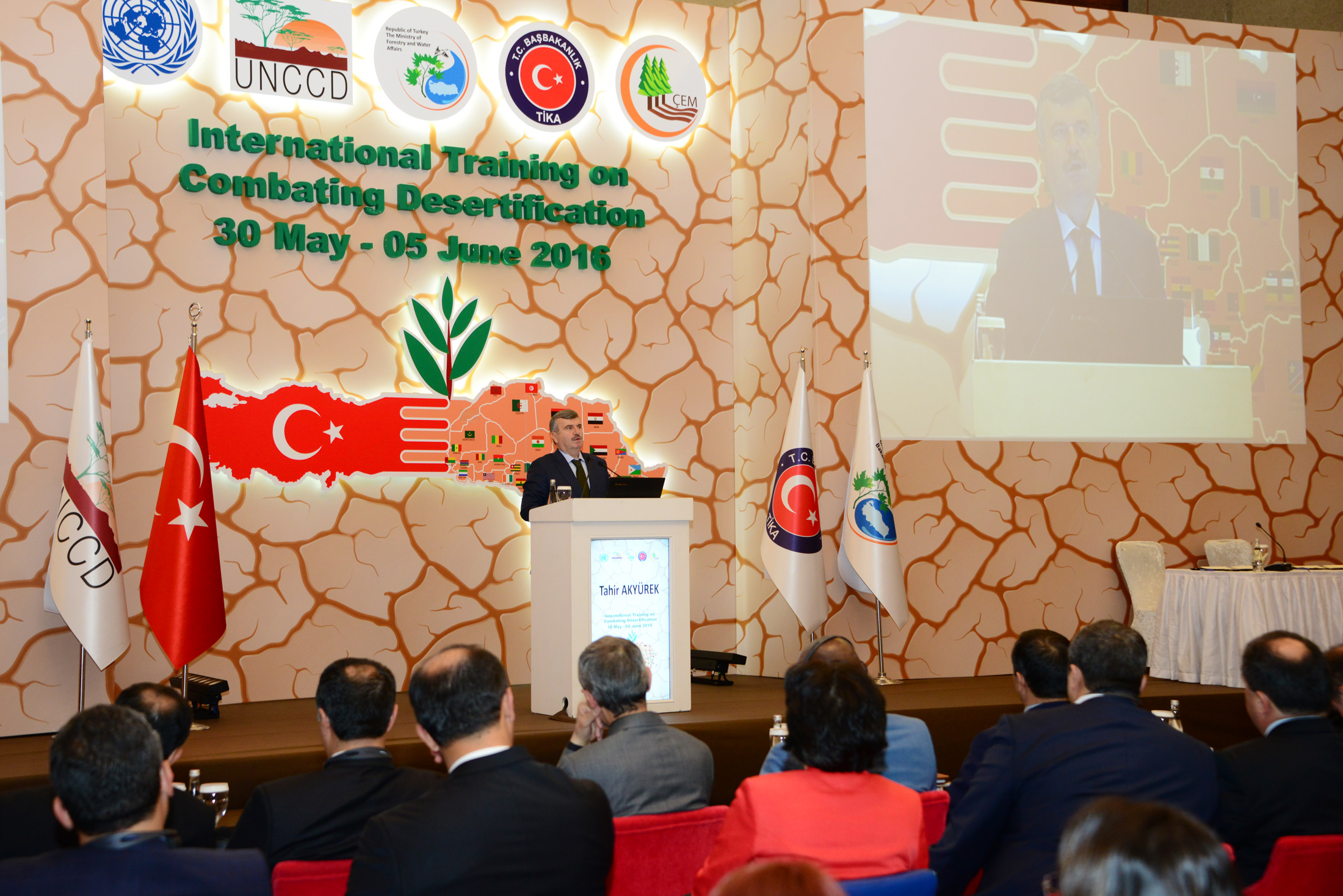Çölleşmeyle Mücadele Eğitimi Yapıldı