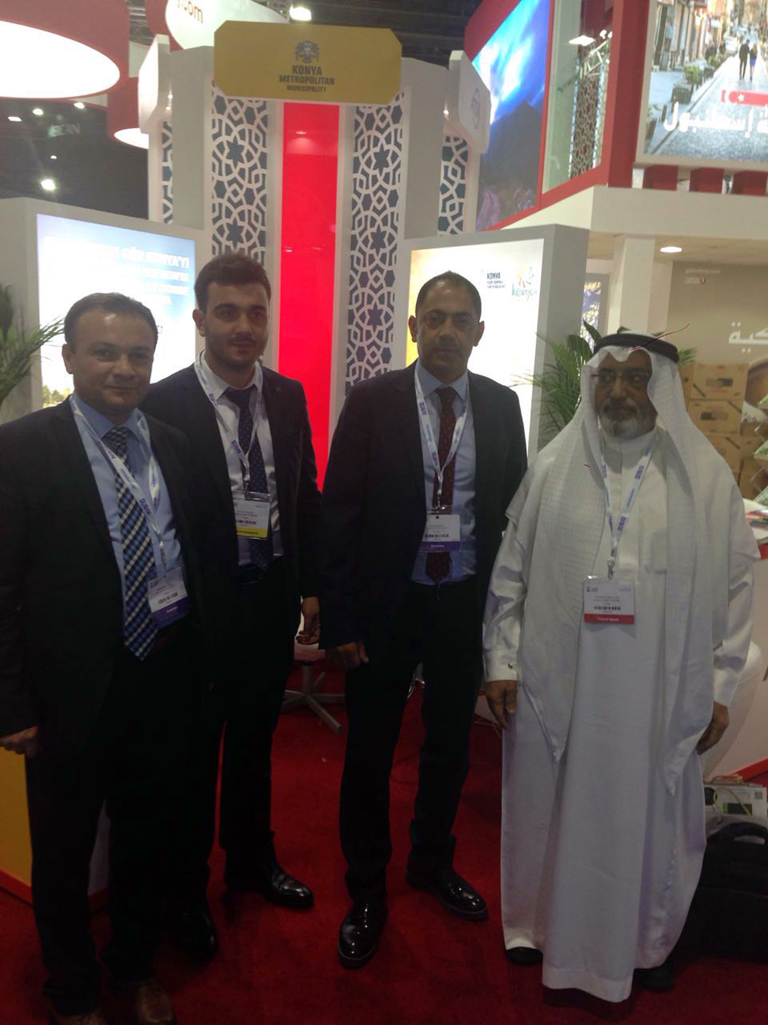 Konya Büyükşehir Belediyesi Dubai Uluslararası Turizm Fuarı'nda