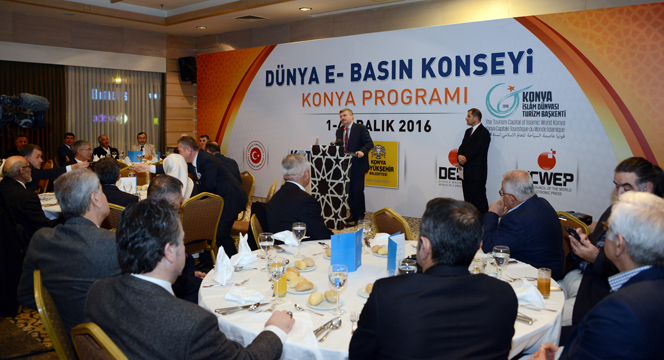Dünya E-Basın Konseyi Çalıştayı Konya'da