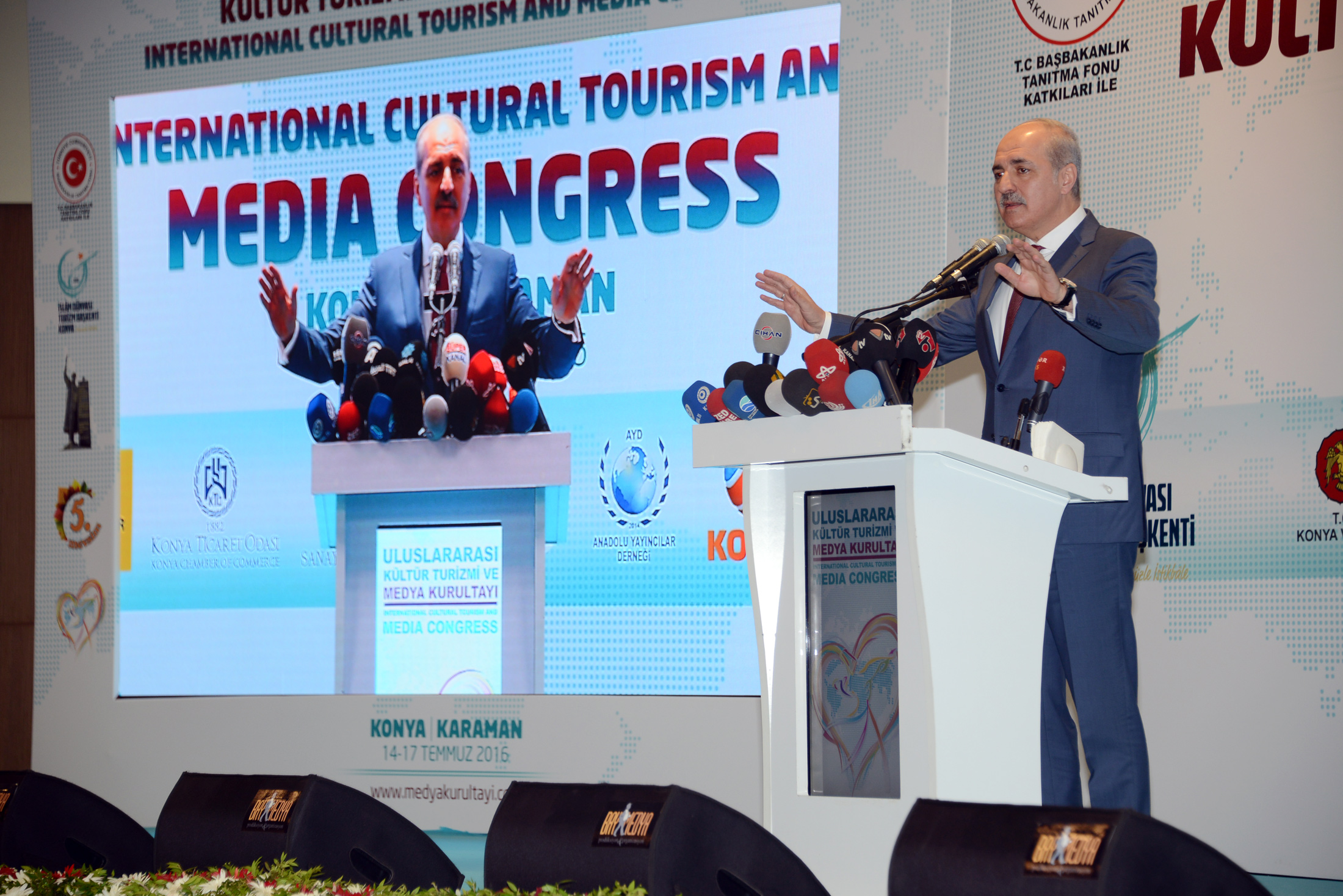 Uluslararası Kültür Turizmi ve Medya Kurultayı Başladı