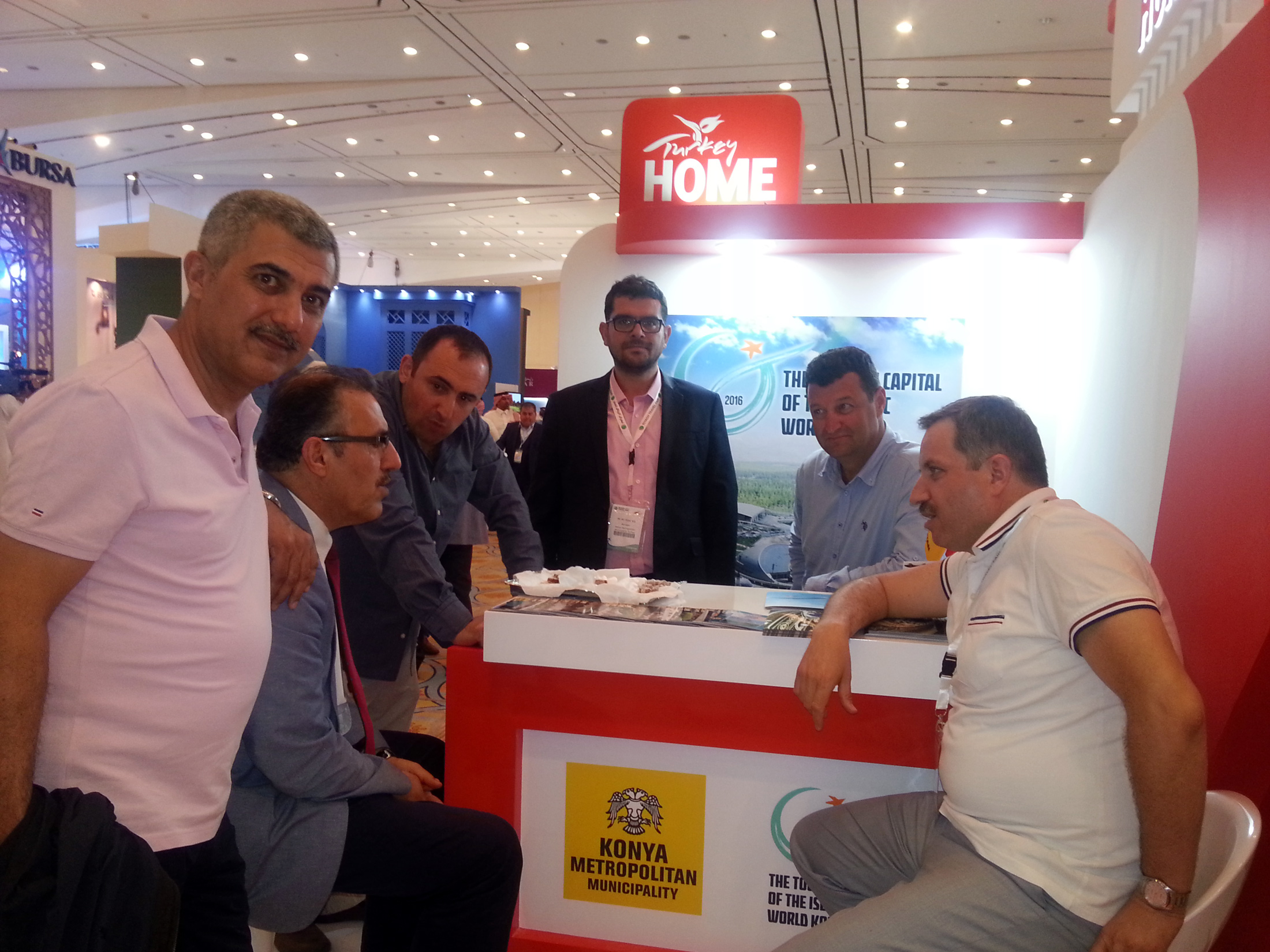 Büyükşehir Konya'yı Riyad'da Tanıttı