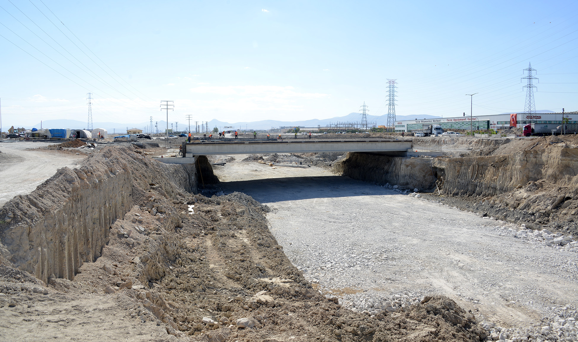 Aksaray Yolu'na Organize Sanayi Köprülü Kavşağı Yapılıyor