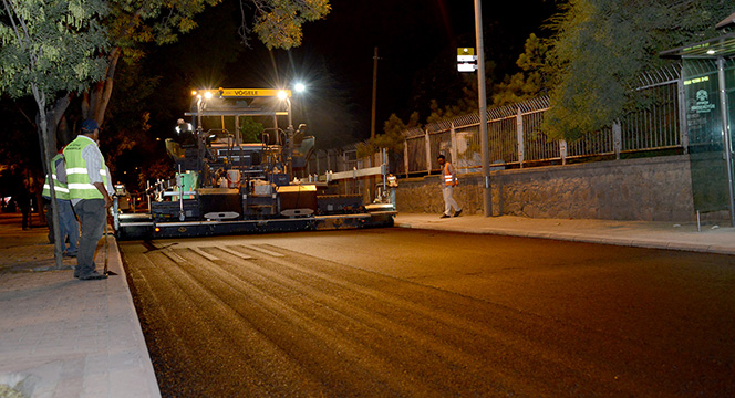 Şehir Merkezindeki Ana Caddelerde Kalite Yükseliyor
