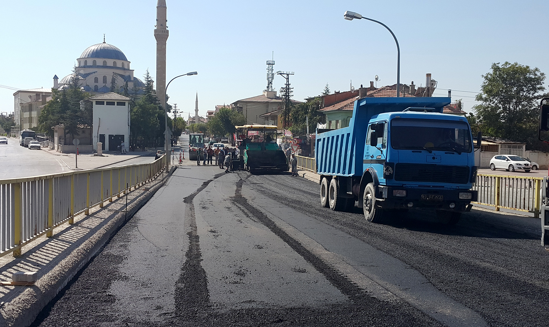 31 İlçede Asfaltta Rekor Kırıyoruz
