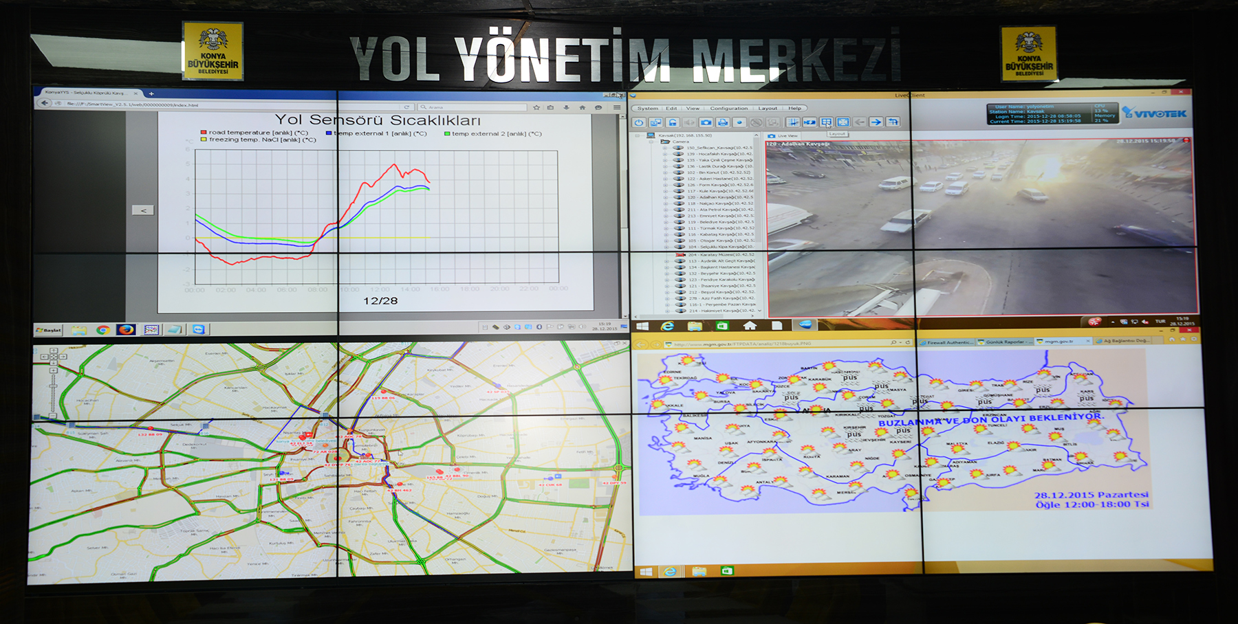 Buzlanma Engelleme Sistemi Hayata Geçirildi