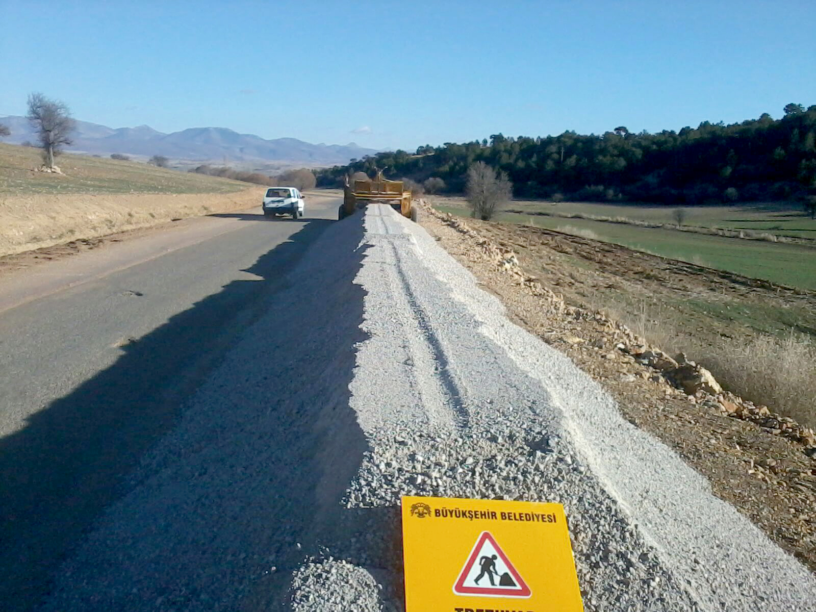 Beyşehir'de 22 KM'lik Grup Yolu'na 2,5 Milyon Lira