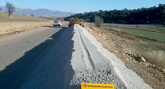 Beyşehir'de 22 KM'lik Grup Yolu'na 2,5 Milyon Lira