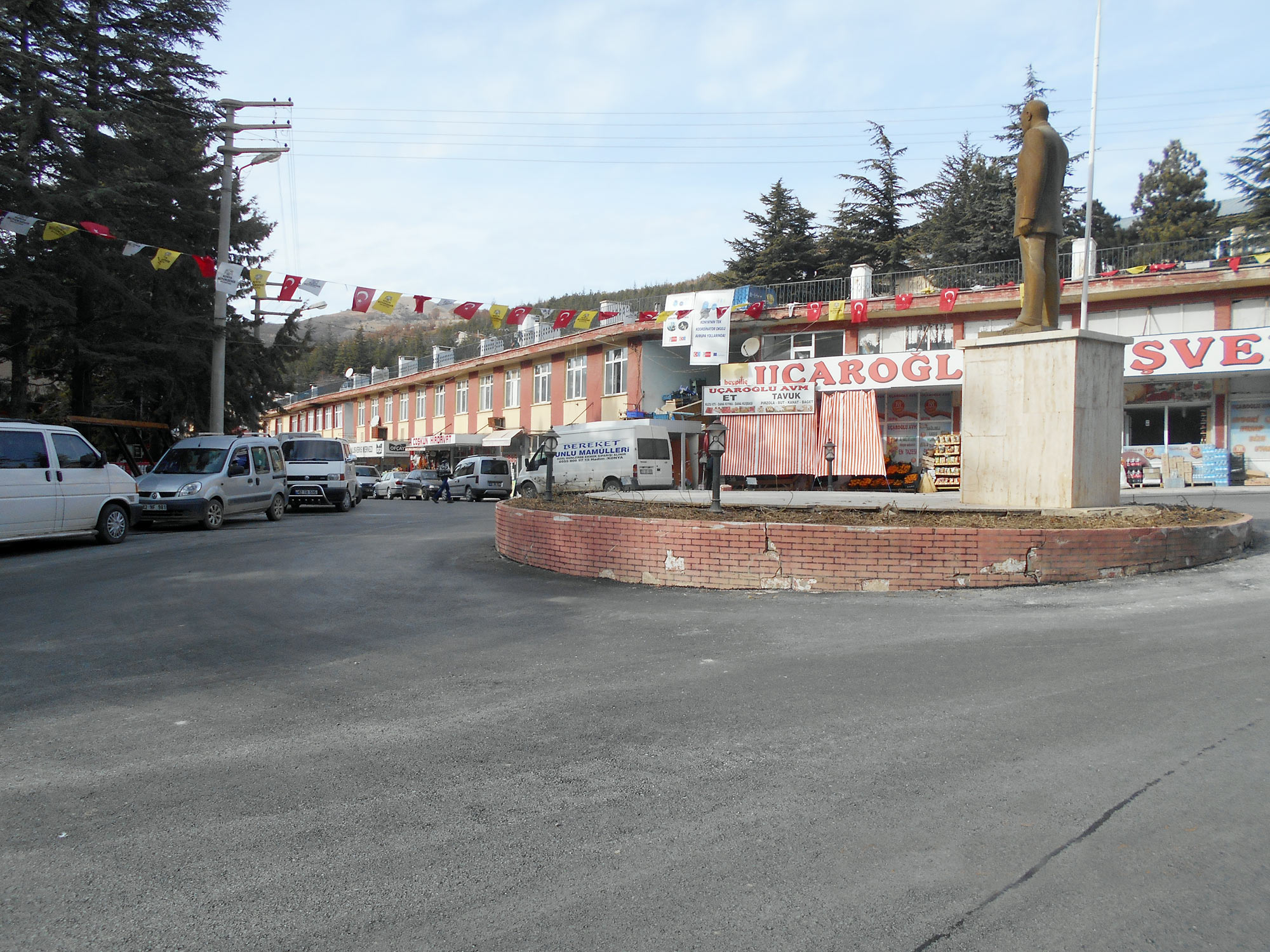 Hadim Ve Halkapınar'da Ana Cadde Düzenlemeleri Bitirildi