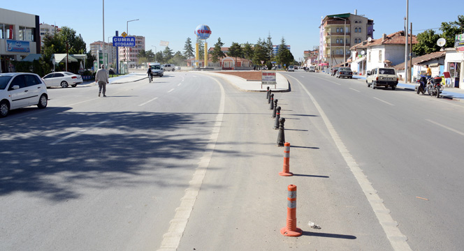 Büyükşehir'den Çumra'ya 8 Milyonluk Prestij Caddeler