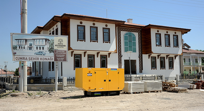 Büyükşehir'den Çumra'ya Şehir Konağı 